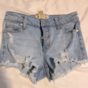 altard state denim shorts